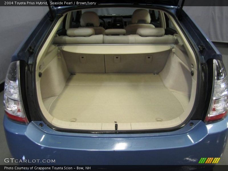 Seaside Pearl / Brown/Ivory 2004 Toyota Prius Hybrid