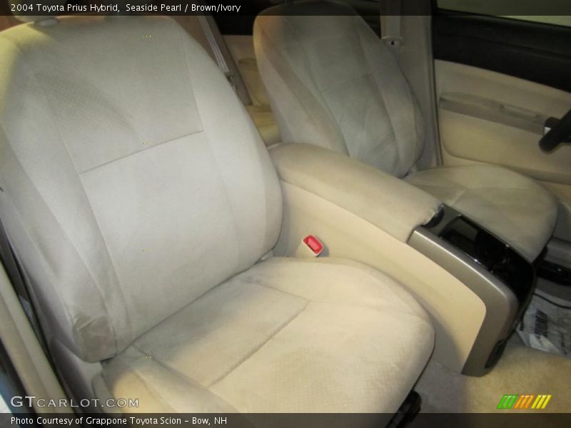 Seaside Pearl / Brown/Ivory 2004 Toyota Prius Hybrid