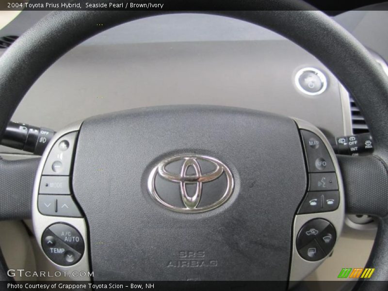 Seaside Pearl / Brown/Ivory 2004 Toyota Prius Hybrid