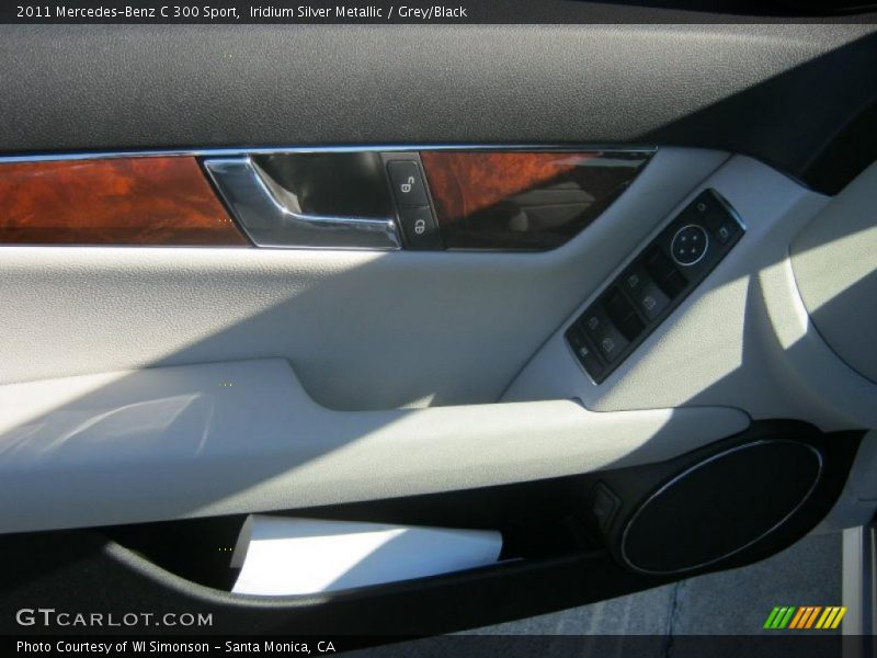 Iridium Silver Metallic / Grey/Black 2011 Mercedes-Benz C 300 Sport