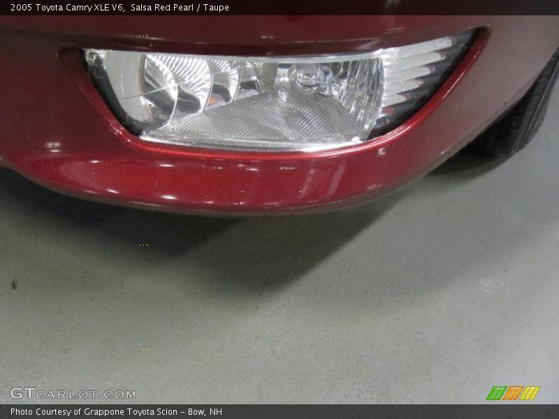 Salsa Red Pearl / Taupe 2005 Toyota Camry XLE V6