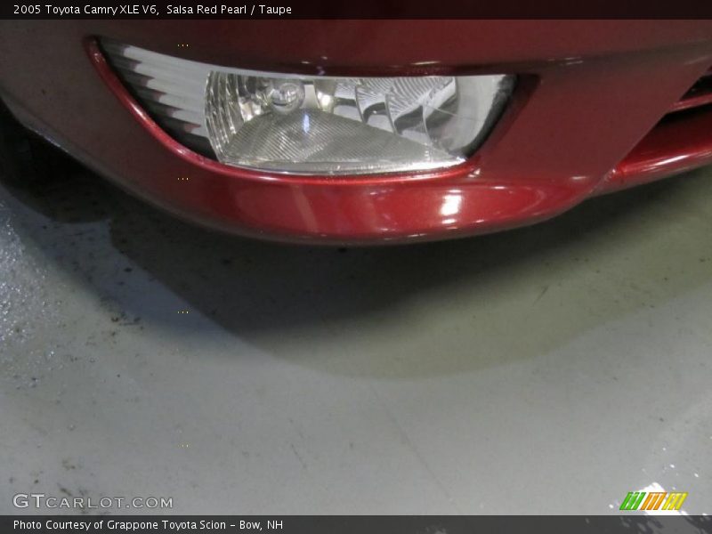 Salsa Red Pearl / Taupe 2005 Toyota Camry XLE V6