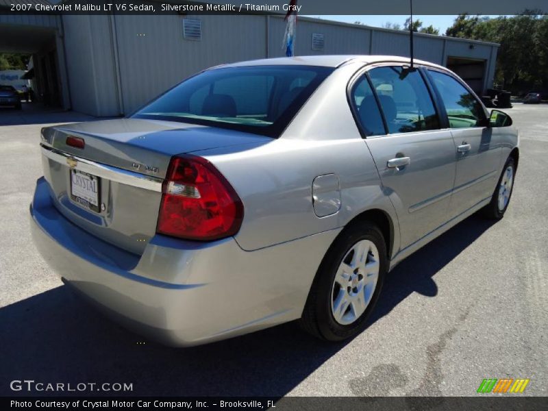  2007 Malibu LT V6 Sedan Silverstone Metallic