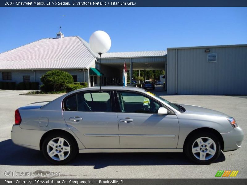  2007 Malibu LT V6 Sedan Silverstone Metallic
