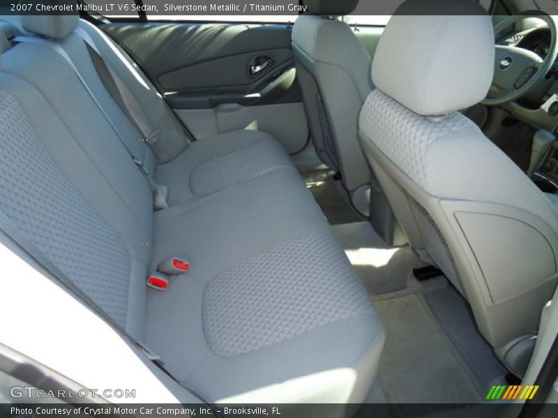  2007 Malibu LT V6 Sedan Titanium Gray Interior