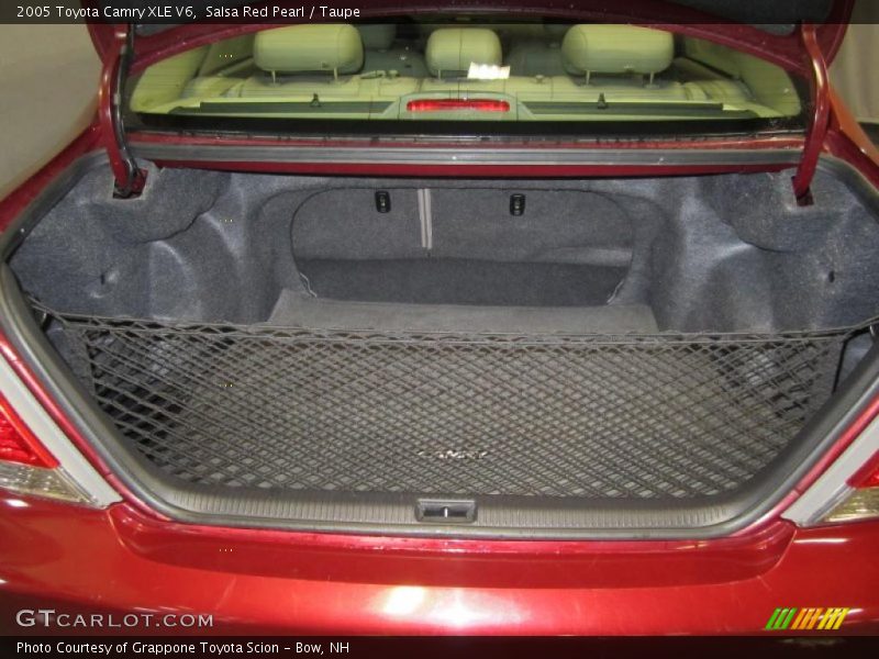 Salsa Red Pearl / Taupe 2005 Toyota Camry XLE V6