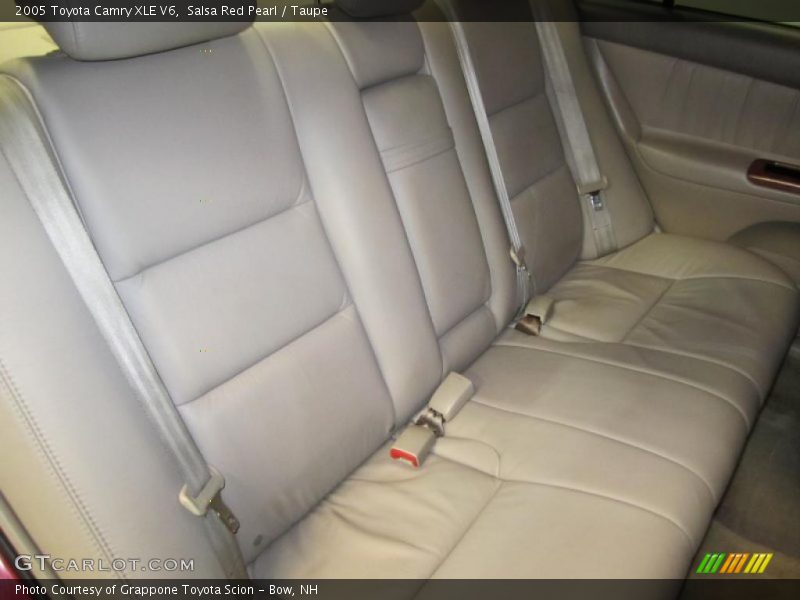 Salsa Red Pearl / Taupe 2005 Toyota Camry XLE V6