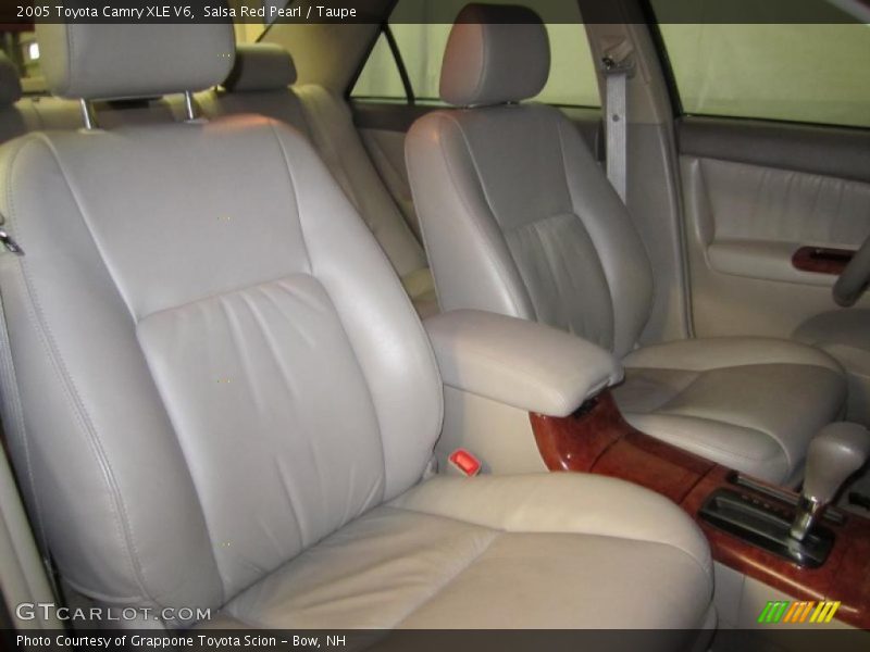 Salsa Red Pearl / Taupe 2005 Toyota Camry XLE V6