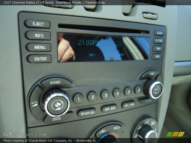 Controls of 2007 Malibu LT V6 Sedan