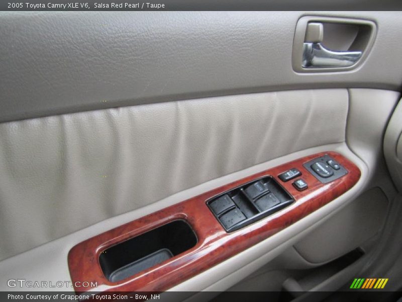 Salsa Red Pearl / Taupe 2005 Toyota Camry XLE V6