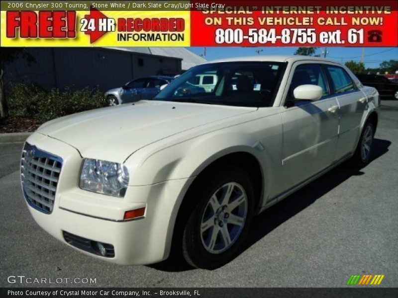 Stone White / Dark Slate Gray/Light Slate Gray 2006 Chrysler 300 Touring