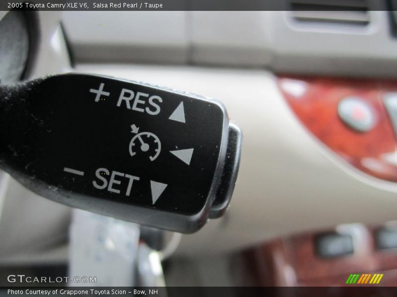 Salsa Red Pearl / Taupe 2005 Toyota Camry XLE V6
