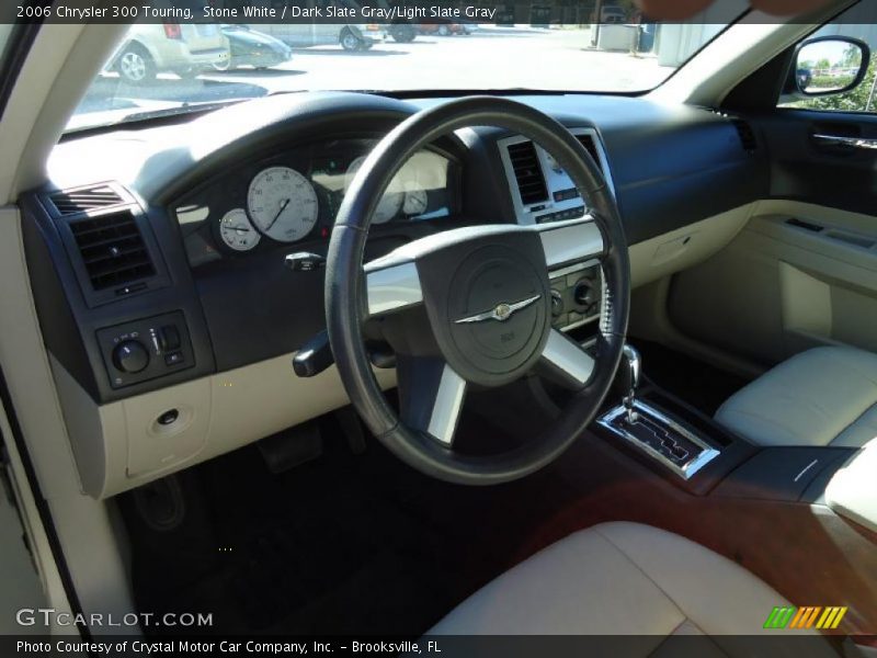 Stone White / Dark Slate Gray/Light Slate Gray 2006 Chrysler 300 Touring