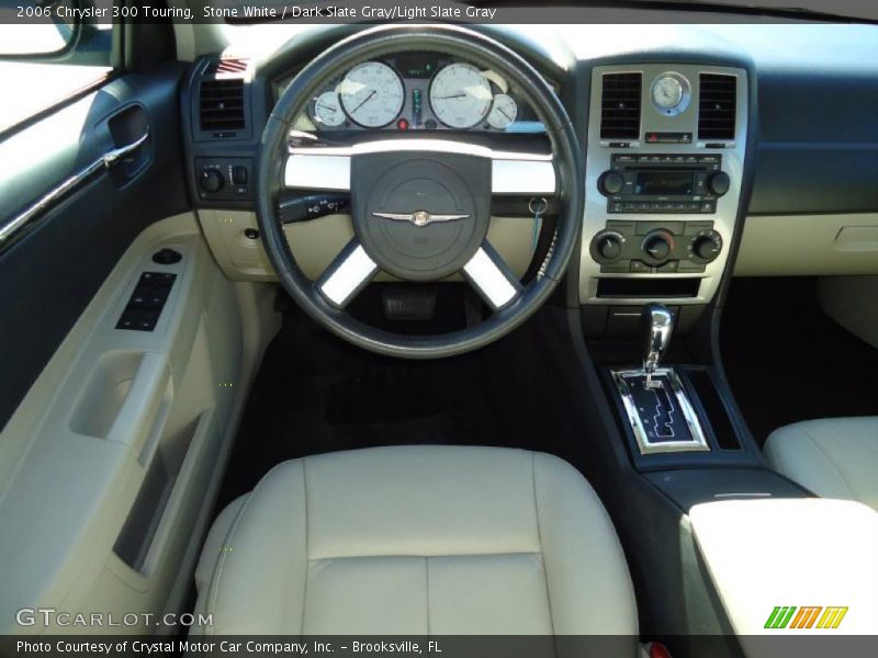 Stone White / Dark Slate Gray/Light Slate Gray 2006 Chrysler 300 Touring