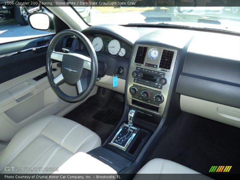 Stone White / Dark Slate Gray/Light Slate Gray 2006 Chrysler 300 Touring