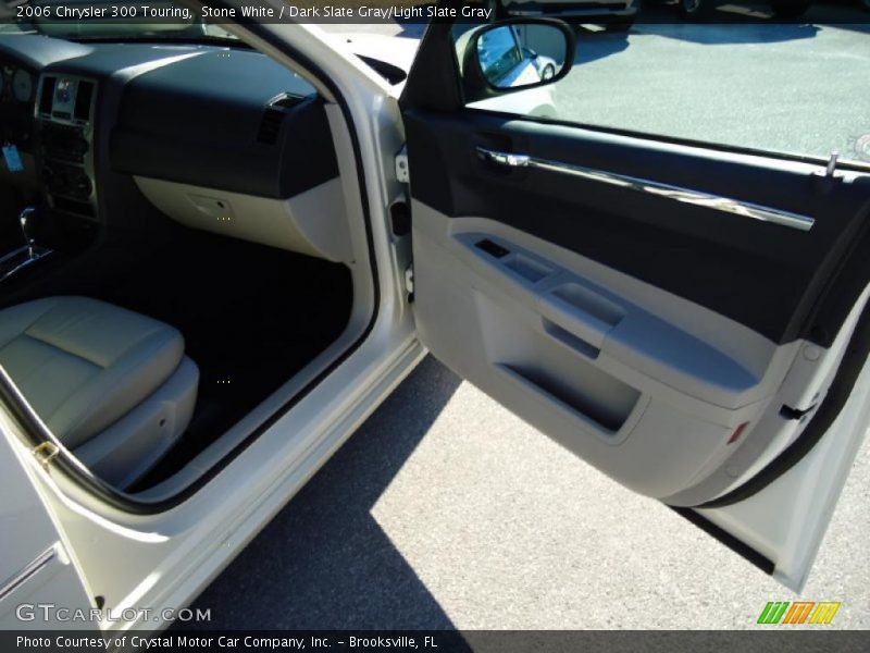 Stone White / Dark Slate Gray/Light Slate Gray 2006 Chrysler 300 Touring