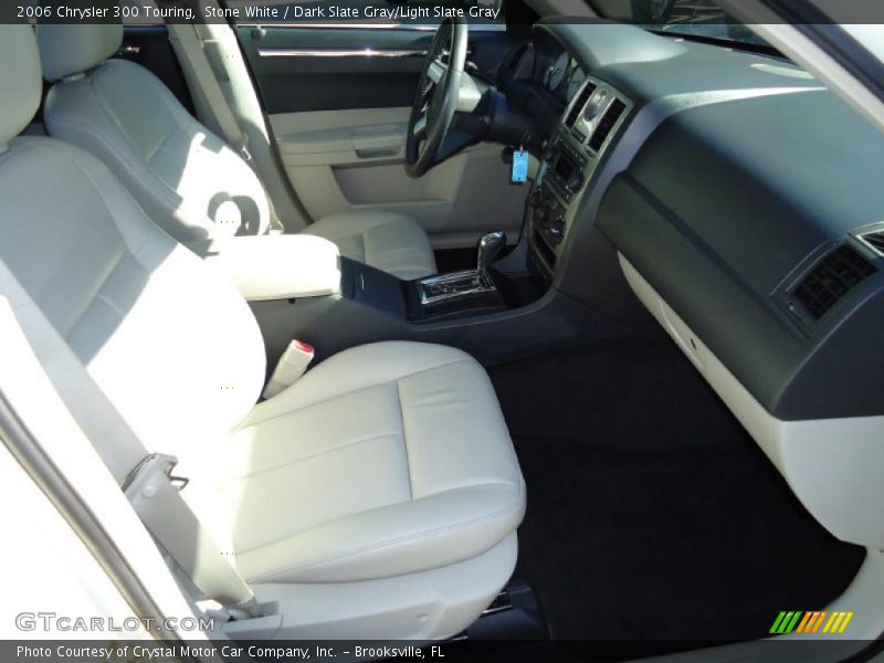 Stone White / Dark Slate Gray/Light Slate Gray 2006 Chrysler 300 Touring