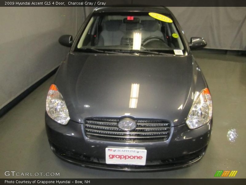 Charcoal Gray / Gray 2009 Hyundai Accent GLS 4 Door