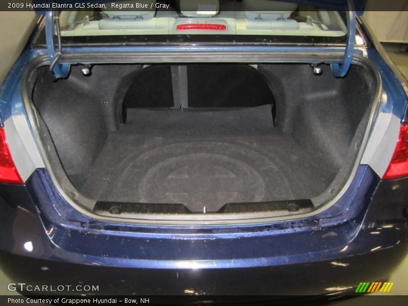 Regatta Blue / Gray 2009 Hyundai Elantra GLS Sedan