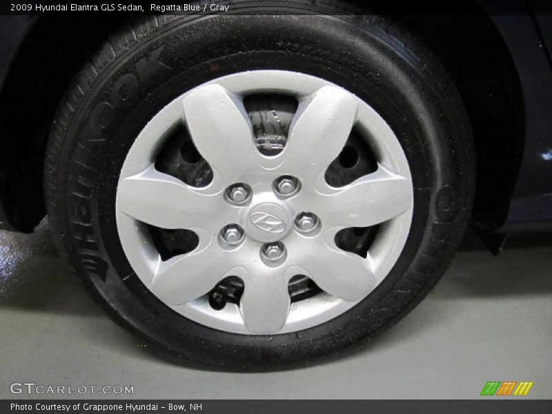 Regatta Blue / Gray 2009 Hyundai Elantra GLS Sedan