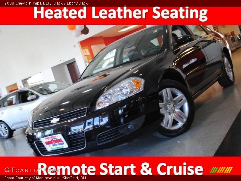 Black / Ebony Black 2008 Chevrolet Impala LT