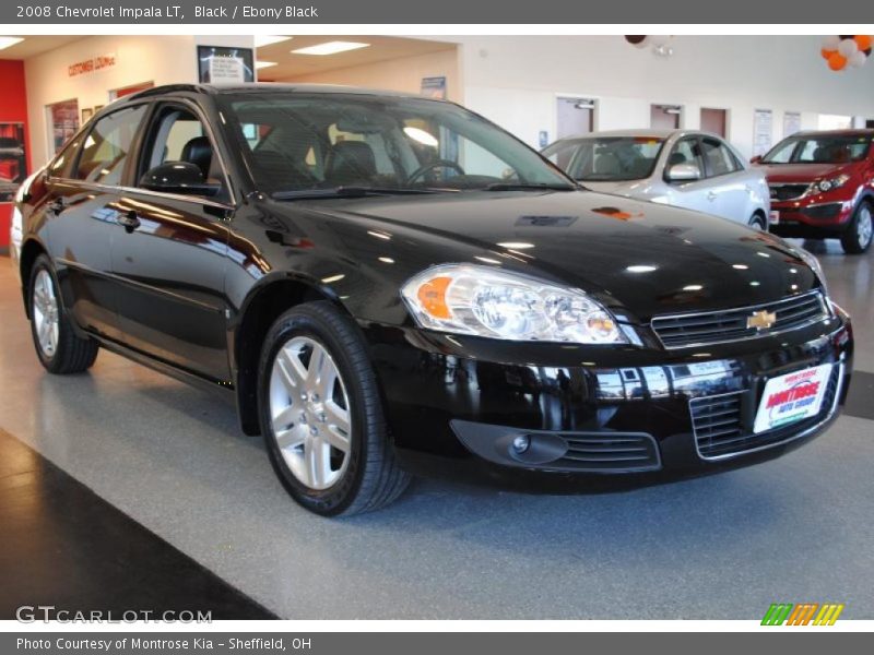 Black / Ebony Black 2008 Chevrolet Impala LT