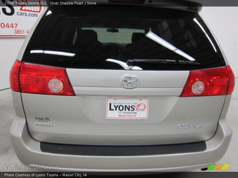 Silver Shadow Pearl / Stone 2008 Toyota Sienna XLE