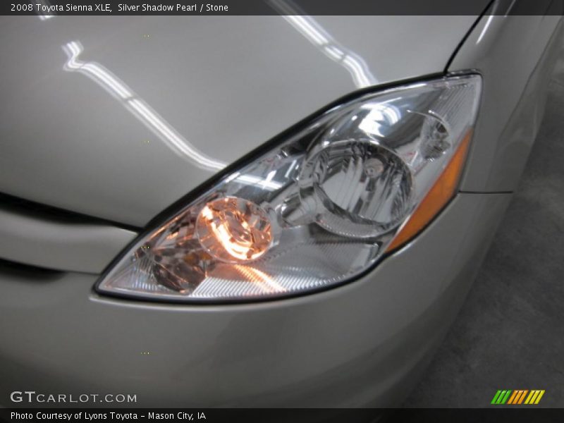 Silver Shadow Pearl / Stone 2008 Toyota Sienna XLE