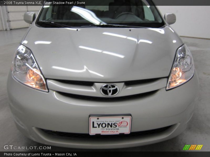 Silver Shadow Pearl / Stone 2008 Toyota Sienna XLE