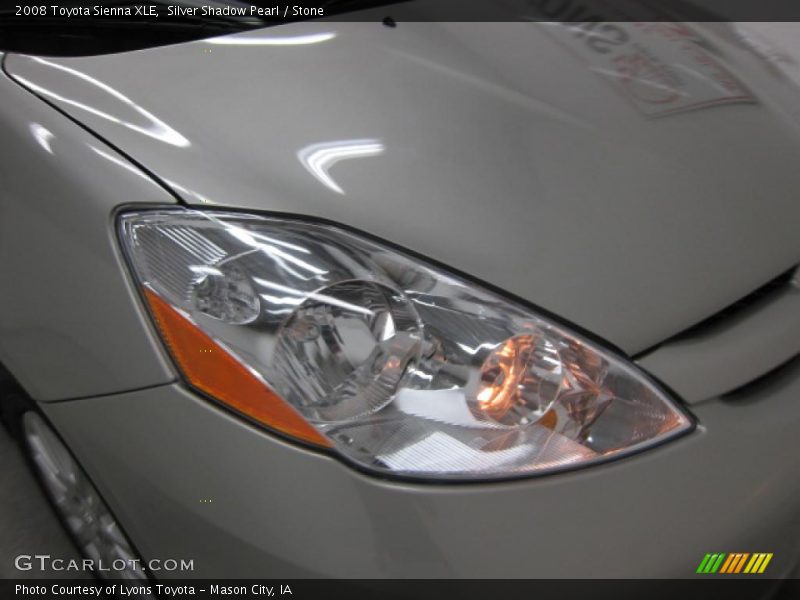 Silver Shadow Pearl / Stone 2008 Toyota Sienna XLE