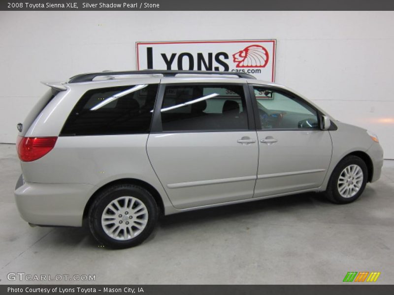 Silver Shadow Pearl / Stone 2008 Toyota Sienna XLE