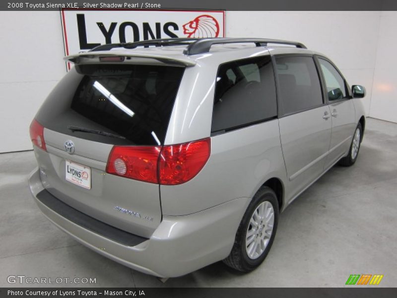 Silver Shadow Pearl / Stone 2008 Toyota Sienna XLE