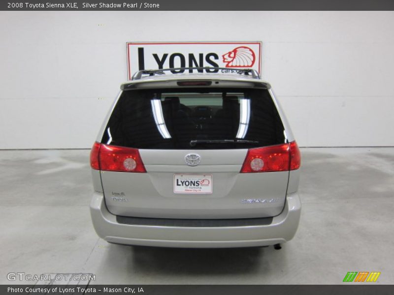 Silver Shadow Pearl / Stone 2008 Toyota Sienna XLE