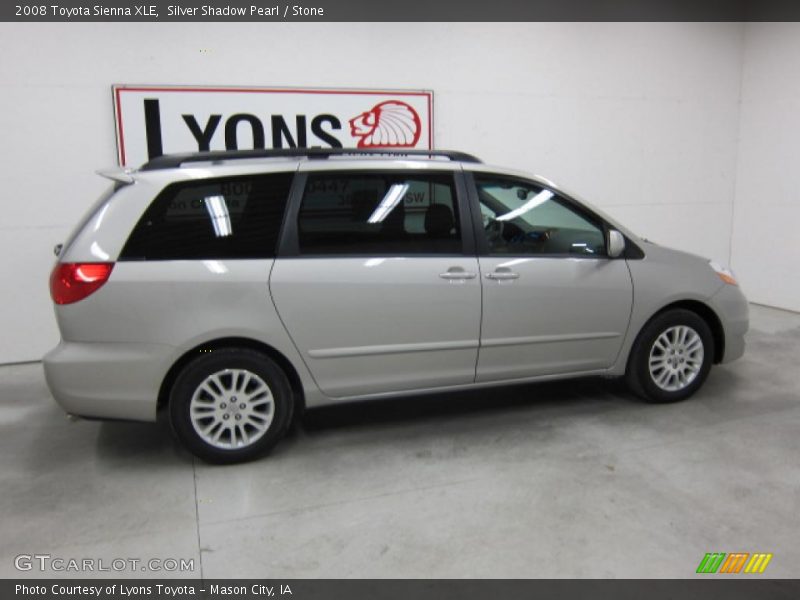 Silver Shadow Pearl / Stone 2008 Toyota Sienna XLE