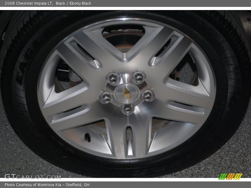 Black / Ebony Black 2008 Chevrolet Impala LT