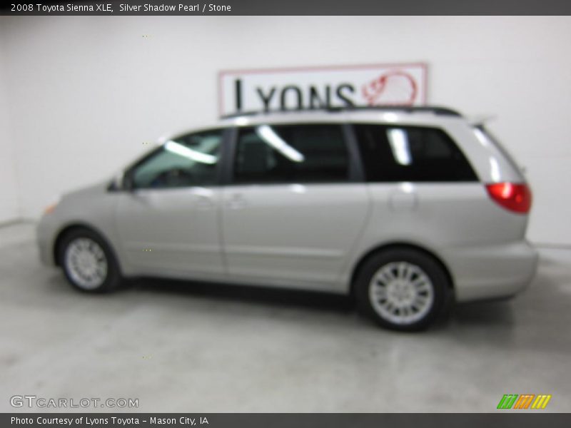 Silver Shadow Pearl / Stone 2008 Toyota Sienna XLE