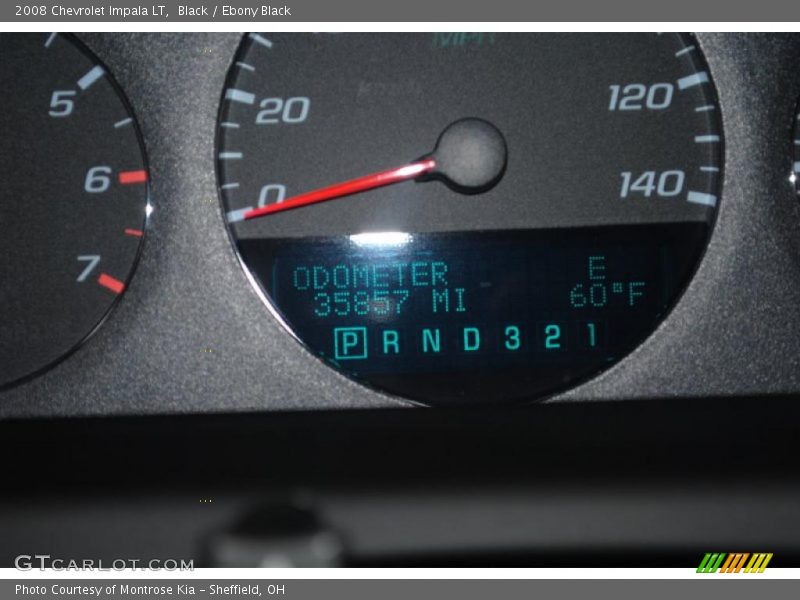 Black / Ebony Black 2008 Chevrolet Impala LT