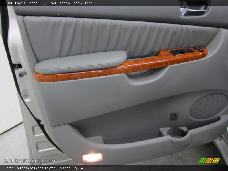 Silver Shadow Pearl / Stone 2008 Toyota Sienna XLE