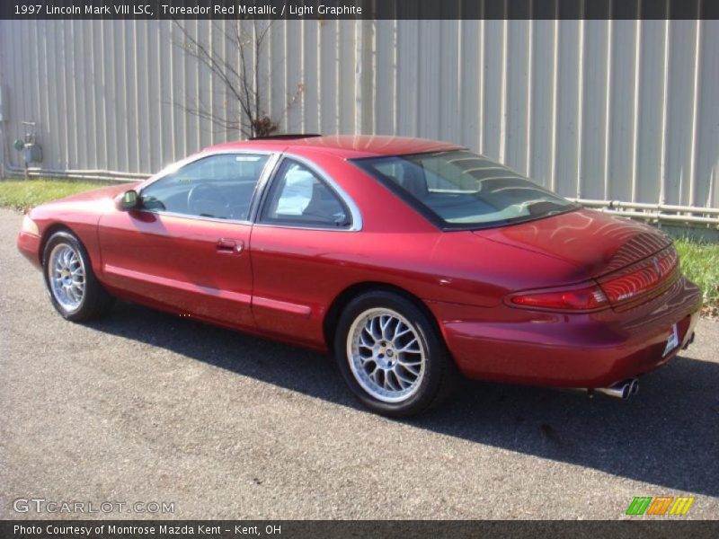 Toreador Red Metallic / Light Graphite 1997 Lincoln Mark VIII LSC