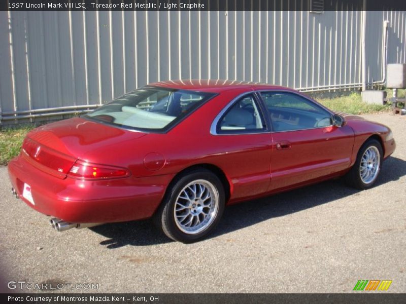 Toreador Red Metallic / Light Graphite 1997 Lincoln Mark VIII LSC