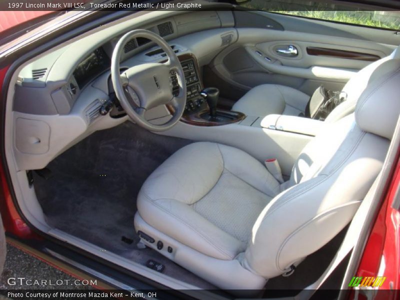 Toreador Red Metallic / Light Graphite 1997 Lincoln Mark VIII LSC