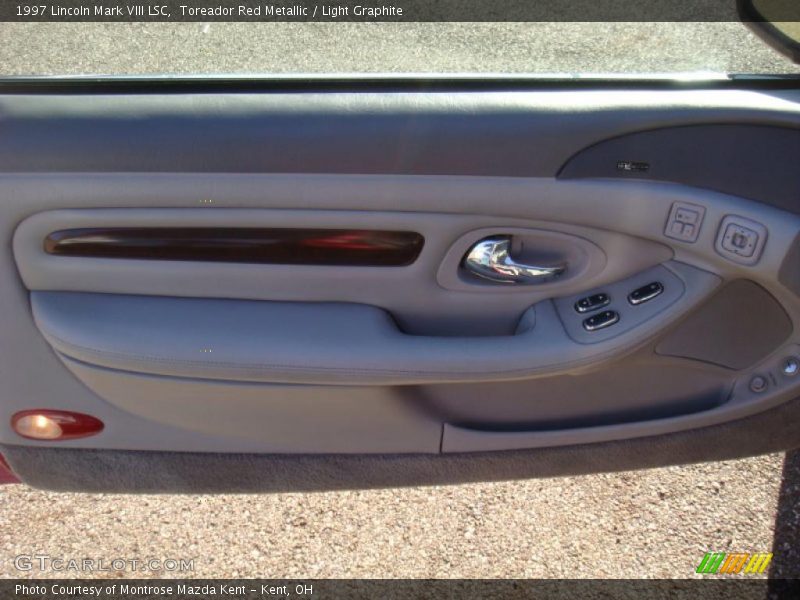 Toreador Red Metallic / Light Graphite 1997 Lincoln Mark VIII LSC