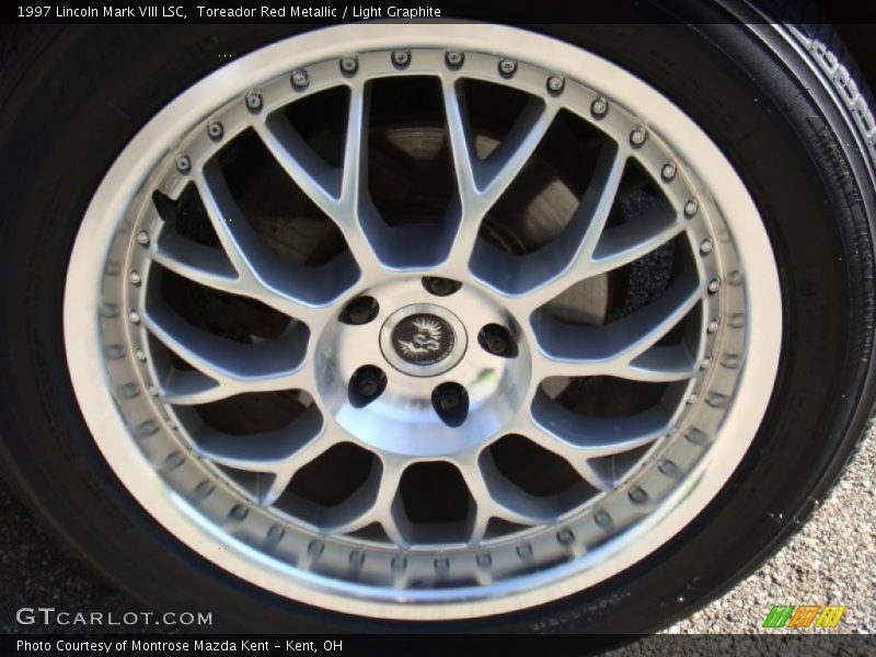Toreador Red Metallic / Light Graphite 1997 Lincoln Mark VIII LSC