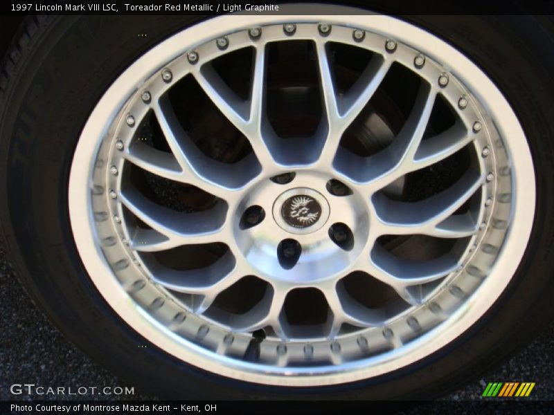 Toreador Red Metallic / Light Graphite 1997 Lincoln Mark VIII LSC
