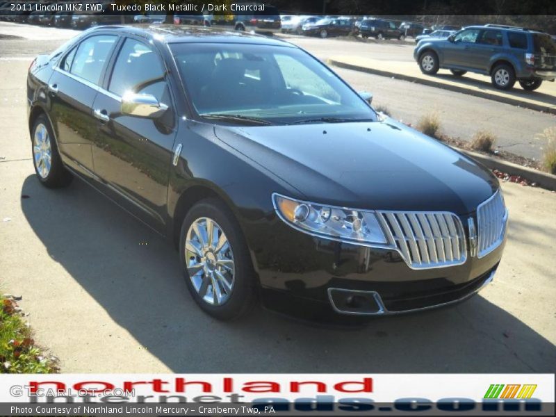 Tuxedo Black Metallic / Dark Charcoal 2011 Lincoln MKZ FWD