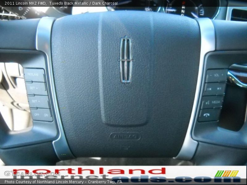 Tuxedo Black Metallic / Dark Charcoal 2011 Lincoln MKZ FWD