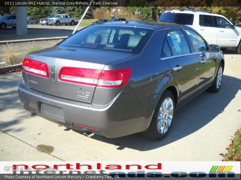 Sterling Grey Metallic / Dark Charcoal 2011 Lincoln MKZ Hybrid