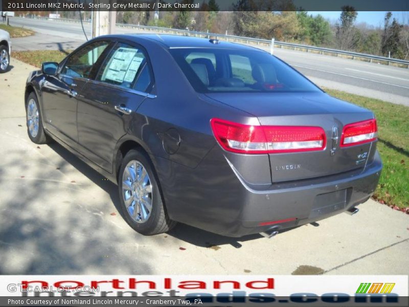 Sterling Grey Metallic / Dark Charcoal 2011 Lincoln MKZ Hybrid