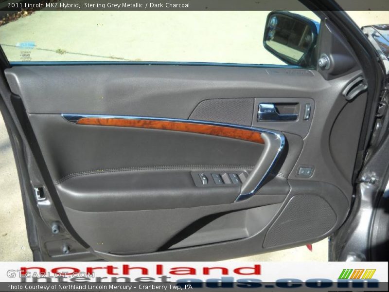 Sterling Grey Metallic / Dark Charcoal 2011 Lincoln MKZ Hybrid