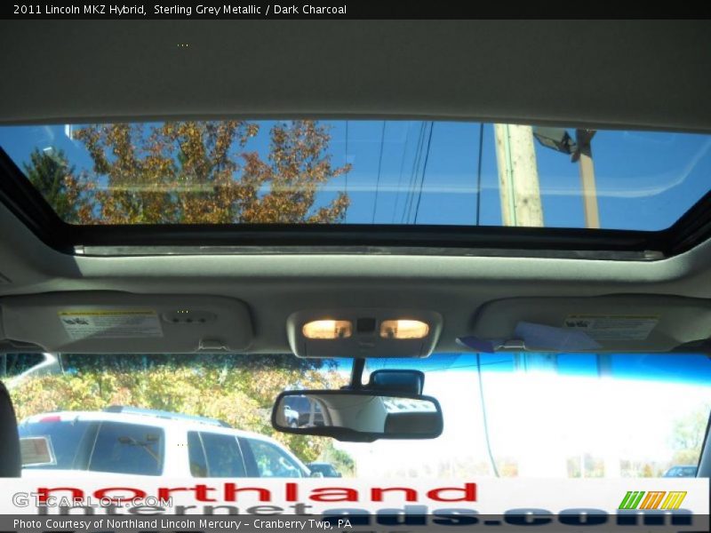 Sterling Grey Metallic / Dark Charcoal 2011 Lincoln MKZ Hybrid